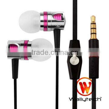 Flat cable Headphone With Mic and Remote