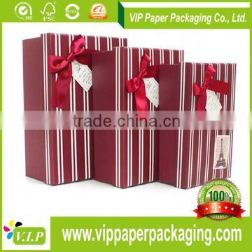 CUSTOMIZED PAPER SLEEPWEAR HAT BOXES WITH CHEAP PRICE