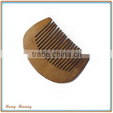 Promotional mini hair wooden comb