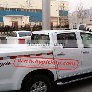 Pickup Accessories 2014D-Max Double Cab Fiberglass Hard Tonneau Cover