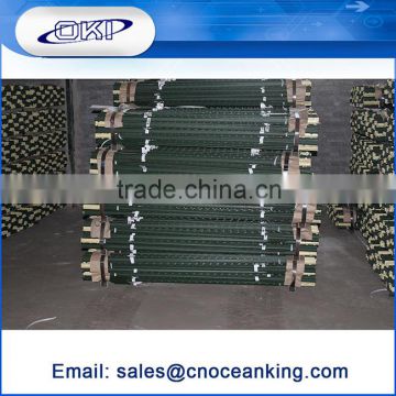 China factory supply gi steel pipe fence poste