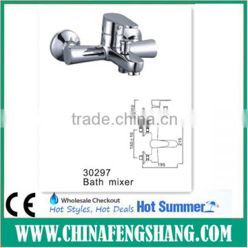 HOT and COLD water mixer faucet for bath and shower