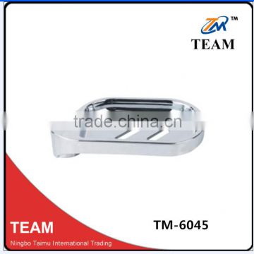 TM-6045 cheap Bathroom shower accessory ABS plastic chrome soap dish