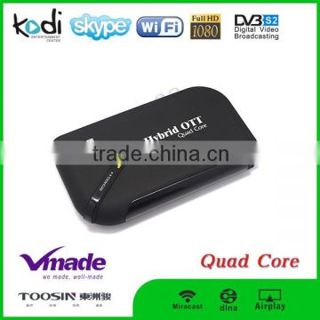 Android satellite receiver tv box set top box android dvb s2