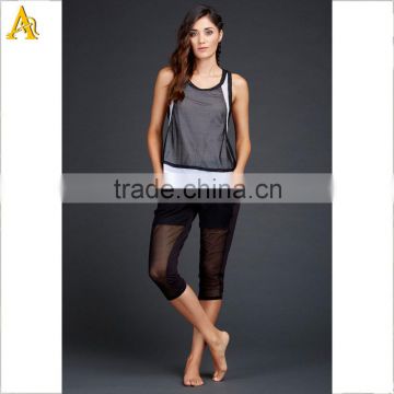 high quality training pants woman fitness compression shorts