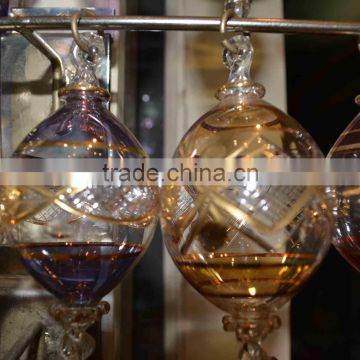 egyptian handmade glass ornaments