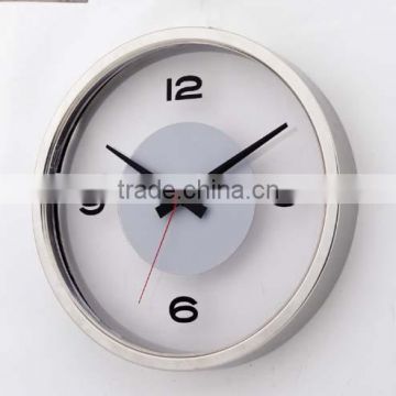 12 inch metal wall clock