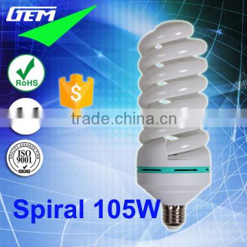 2700-6500K Lotus Flower 5U Spiral 105W Energy Saving Lamps