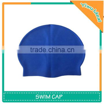 School Logo Ear Protection Silicone Swim Caps Print