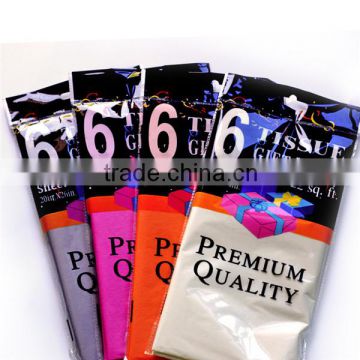 Gift wrapping tissue paper for foreign trade export