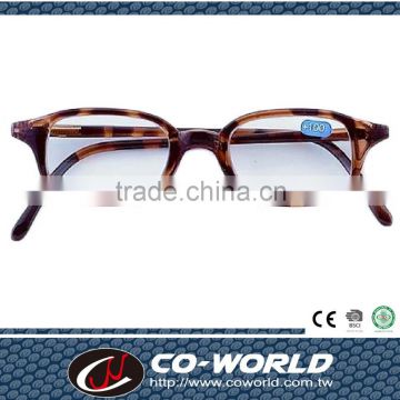 Reading glasses promotion, coffee shells tinted glasses, comfortable to wear, made in Taiwan