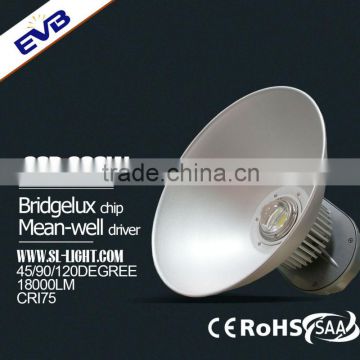 5 years warranty 200W Projecteur Led Bridgelux COB LED Meanwell Driver CE SAA