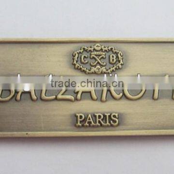 antique furniture nameplate