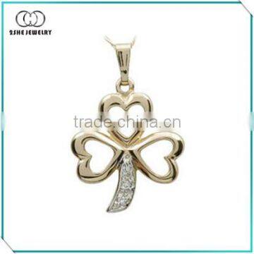 High Quality colver jewelry type gold plated pendant