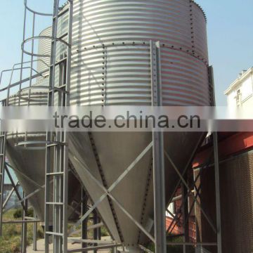 galvanized steel feed silo for poultry farm