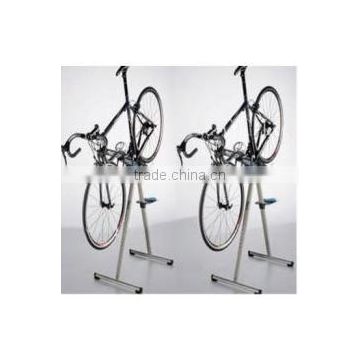 Steel tube bicycle display rack
