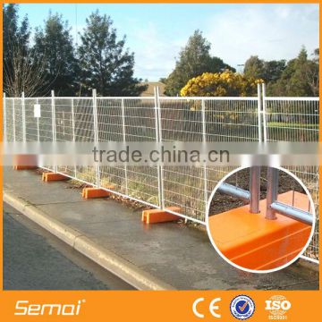 high quality Galvanized Australia Temporary Pool Fence with plastic feet