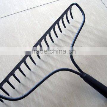 20010107 punching press steel garden farming rake