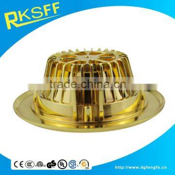 Wholesale New yellow round light shell with radiation