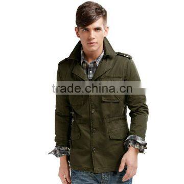 2014 new made in china STOCK cotton fabric jacket