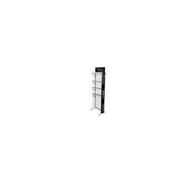 Retail Display Rack / shelving unit comprises 3 shelves for bottles display cases