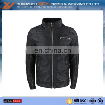 high quality pu leather jacket,custom Leather Jackets For Men