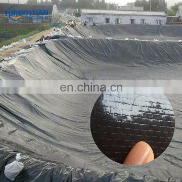 low price black / transparent waterproof plastic hdpe pond liner / bentonite clay liner / best project geomembrane for fish farm