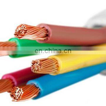 Factory low cost H05VV-F RVV NYMHY flexible copper core PVC insulated jacket electrical wire cable