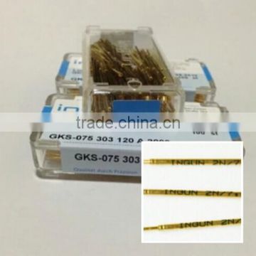 test needle GKS-075 214 100 A 2000 PCB 75MIL 4PIN PCB Round head probe
