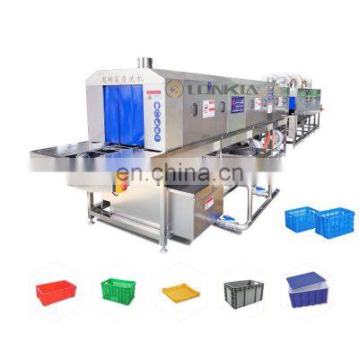 factory output turnover basket cleaning machine