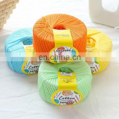 Cotton Crochet Yarn Mercerized Combed Cotton Yarn