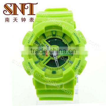 SNT-SP032B fancy dual multifunction analog digital watch