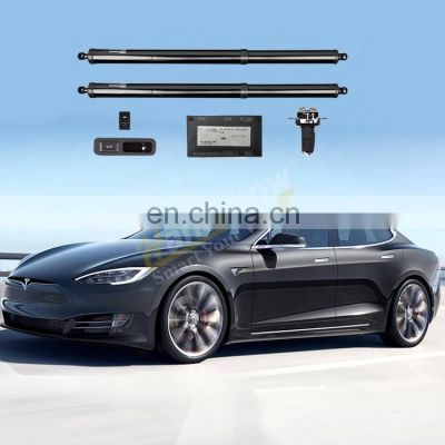 Car Auto Parts Electric Tailgate Lift Wth Mobile APP/Key Remote Control For Tesla Model S Power Frunk Front Trunk 2014-2022