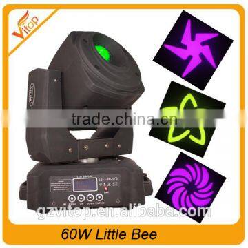 B-eye moving lighting 60W/75W little bee stage lighting moving head