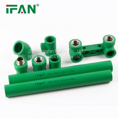 IFAN Hot Sale Cheap Price Green PPR Pipe Plumbing Plastic PPR Pipe
