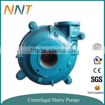 Heavy duty abrasion resistant centrifugal slurry pump