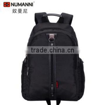 wide straps shoulder laptop backpack for school and travel