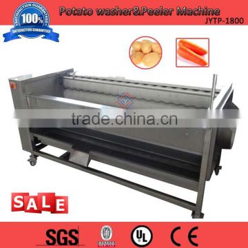 CE Commercial Stainless Steel Carrot Ginger Potato Processing Machinery/Potato Peeler and Washer Machine