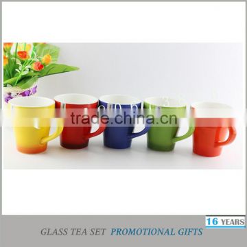 Wholesale a variety of colors mixed tea cups A pair of price of the cup