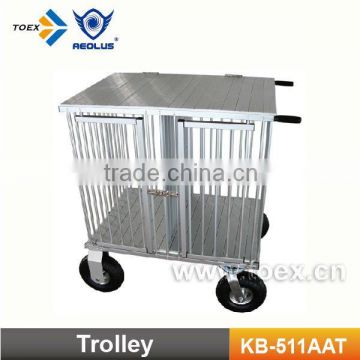 Aluminum Dog Trolley Dog Cage