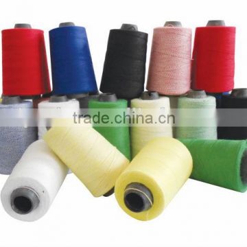 manufacturer spun 100% polyester yarn sewing thread 402 403 dyed thread