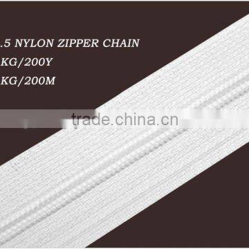 nylon zipper roll