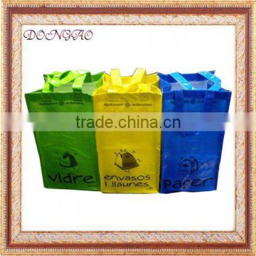 recyclable pp woven rubbish bag
