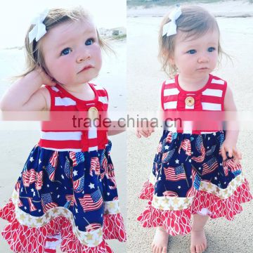 children clothing 2016 pretty floral design baby summer dress baby girls dress designs
