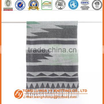 Audited Factory woven 100% acrylic printed women scarf