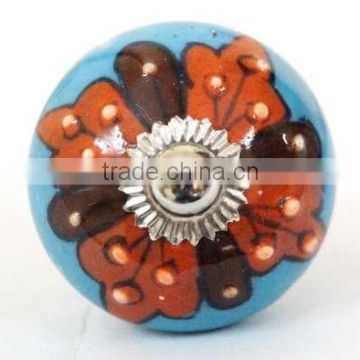 Ceramic Knobs/Cabinet Knobs/Drawer Knobs/Hand painted Knobs