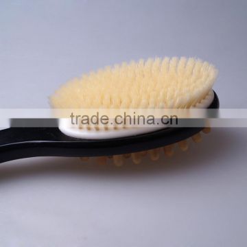 Hot selling 2016 amazon boar bristle bath brush wood handle body brush