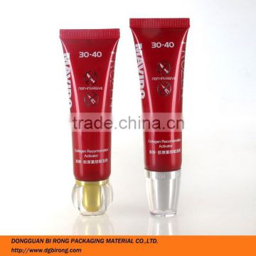 skin care cream use bottle and acrylic material screw cap with logo