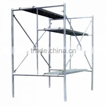 China Construction Material Scaffolding Powder Coated Steel Door Frame