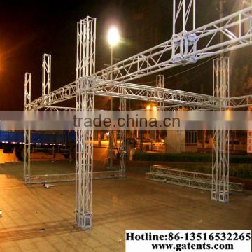 light weight aluminum truss with steel tube fabric roof EST-08